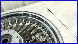 01 Harley Davidson FXST Softail Arrière Roue Jante Frein Rotor Disk Grand Rayon