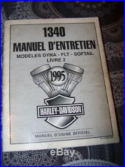 09 Manuel officiel atelier Entretien Harley davidson 1340 DYNA FLT SOFTAIL 1995