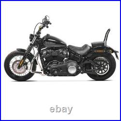 2x Sissybar pour Harley Davidson Softail rue Bob 18-20 Tampa S noir Craftride To