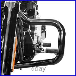 2x protecteur moteur Craftride Tour Harley Davidson Softail Mustache 18-21 noir