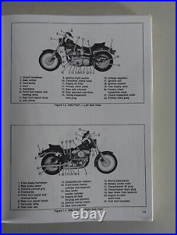 Atelier Manual Harley Davidson Softail Models 1985 1988 A Partir De 07/1987