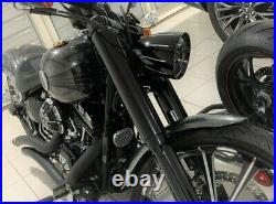 Batride Gabelcover Harley Davidson Softail Breakout 2013-2017 Noir Brillant