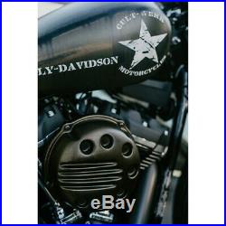 Couvercle de filtre à air Cult Werk Slotted Softail M8 107er Harley Davidson