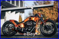 Custom 260 Parafango Posteriore 18+ Harley Davidson Softail M8 Fatboy Breakout F
