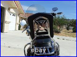 Détachable Sissy Barre / Dossier Avec Bagages Rack pour Harley Davidson Softail