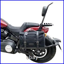 Dossier Sissy Chopper Chrome pour Harley Davidson Softail Slim Blackline