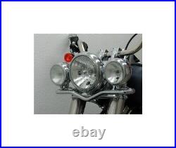 Harley Davidson Fat Boy Flstf-07/17- Softail -12/17- Support Barre De Phares Add