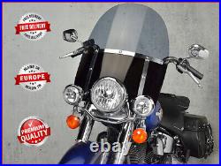 Harley Davidson Flstc Heritage Softail Classic 2007-2011 Pare-brise Chopper
