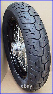 Harley Davidson Jante Roue Arrière 16x3 Noir Arrière Spoke Roue Softail Slim