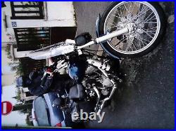 Harley davidson softail FXST, année 2000, dernier modèle carburateur, 70000 kms
