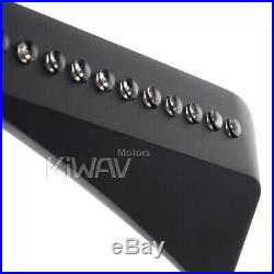 KiWAV rétroviseur AXE noir LED indicator pour Harley-Davidson softail deluxe