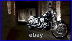 Ligne Complete Arrow Mohican Black Harley-davidson Softail 1986/17