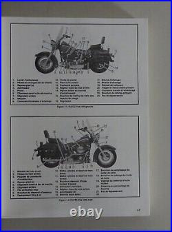 Manuel D'Atelier Harley Davidson Softail Modèles 1993 Statut 07/1993