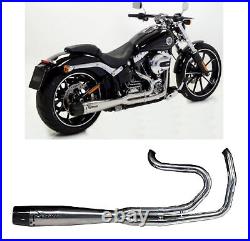 Mohican Arrow Scarico Completo Lucido Harley Davidson Softail Breakout 2013 13