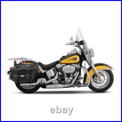 Mustang Habillage Solo Siège Noir pour Harley-Davidson Softail FLST 05-15