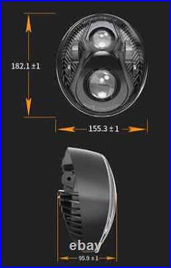 Optique de phare avant LED Harley Davidson Breakout Softail