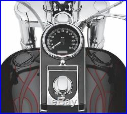 Original Harley-davidson Niveau de Carburant LED Noir Softail 08-17 75027-08D