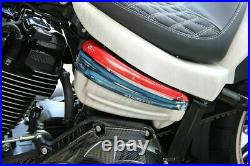 Panneaux Latéraux Réservoir D'huile 18+ Harley Davidson Softail M8 Low