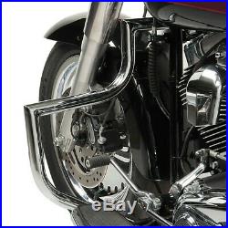Pare carter pour Harley Davidson Softail 00-17 Craftride ST1 chrome