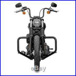 Pare carter pour Harley-Davidson Softail 18-19 noir