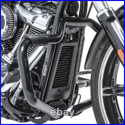 Pare cylindre Mustache II pour Harley Davidson Softail 18-21 noir ET09