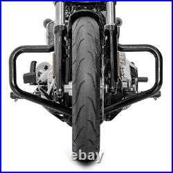 Pare cylindre Mustache II pour Harley Davidson Softail 18-21 noir ET09