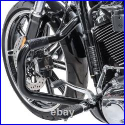 Pare cylindre Mustache II pour Harley Davidson Softail 18-21 noir ET12