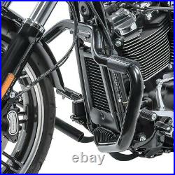 Pare cylindre Mustache II pour Harley-Davidson Softail 2000-2017 noir