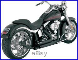 Pot Vance&Hines SHORTSHOTS STAGGERED noir HARLEY FXRS 1340 LOW RIDER 1986-92