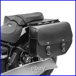 Sacoche Lateral Kentucky pour Harley Davidson Softail Deuce (FXSTD/I) noir