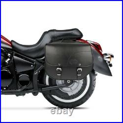 Sacoche Lateral Kentucky pour Harley Davidson Softail Slim (FLS) noir