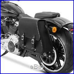 Sacoche Lateral et support pour Harley Davidson Softail 18-19 Tacoma 28L