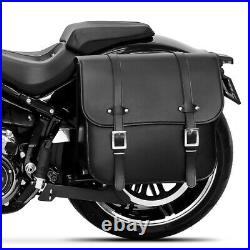 Sacoche Lateral et support pour Harley Davidson Softail 1988-2017 Amarillo 36L