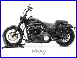 Sacoche Laterale pour Harley Davidson Softail Fat Bob / 114 CV1 noir