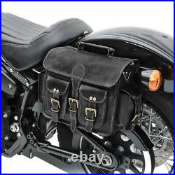 Sacoche cavalière pour Harley Davidson Softail Low Rider / S SV3 noir