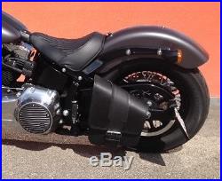 Sacoche cuir SO01 Harley Davidson SOFTAIL Slim Fat boy Breakout