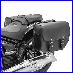 Sacoches Cavalières 2X15l pour Harley Softail Springer/ Standard, V-Rod/ Muscle