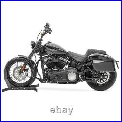 Sacoches laterales DL + kit de fixation pour Harley Softail Low Rider
