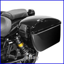 Sacoches laterales DL + kit de fixation pour Harley Softail Street Bob