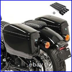 Seitenkoffer Kompatibel für Harley Davidson Softail Low Rider/S NVK 