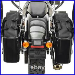 Sacoches rigides pour Harley Davidson Softail Custom / Deluxe + sacs SC6
