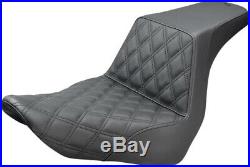 Seat ls-step up driver lattice black HARLEY DAVIDSON ABS SOFTAIL FLSB SPORT