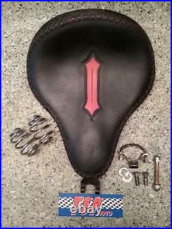 Sella pelle special saddle special leather harley davidson sportster softail