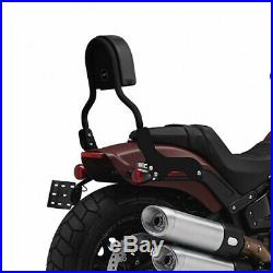 Sissy Bar CL pour Harley-Davidson Softail Fat Bob 114 18-19 noir