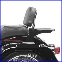 Sissy Bar CSS Fix pour Harley-Davidson Softail 07-17 porte bagages noir