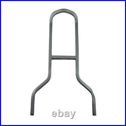 Sissy Bar Haute Chromée Lowboy Pour Harley Davidson Softail, Dyna, Touring