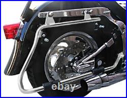 Support de valise latérale pour Harley Softail Standard 99-06 chrome